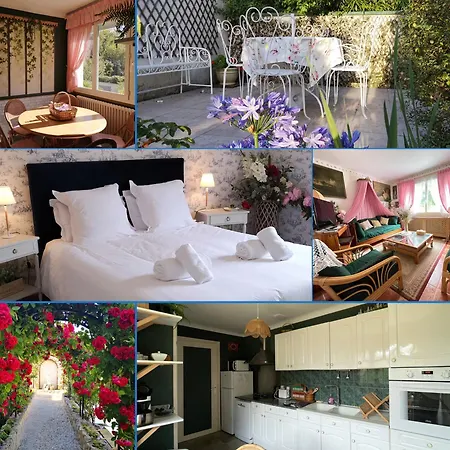 La Roseliere Maison Plain Pied Confortable Belle Decoration Jardin Magnifique 10 Mn A Pied Centre Proche Plages Du Debarquement
